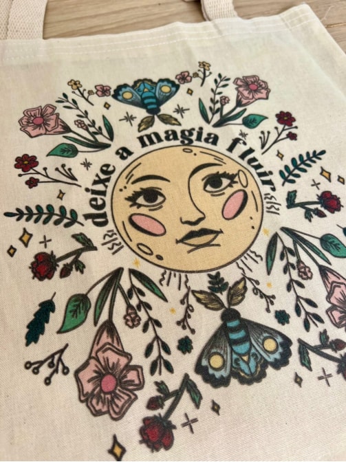 Ecobag Deixe a Magia Fluir