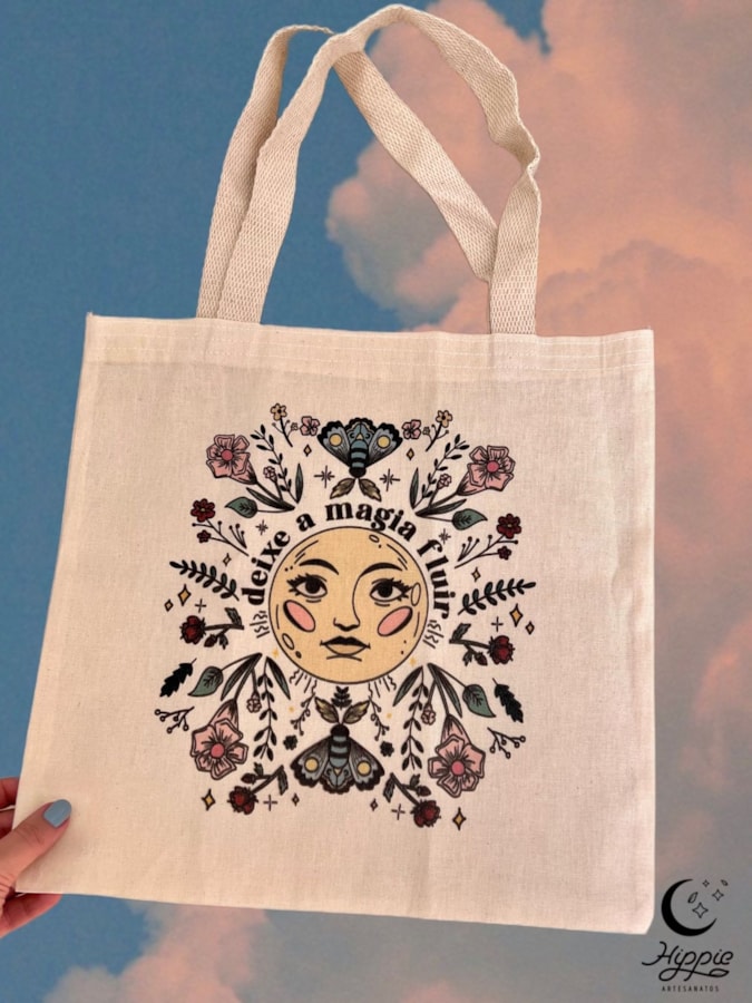 Ecobag Deixe a Magia Fluir — imagem 1