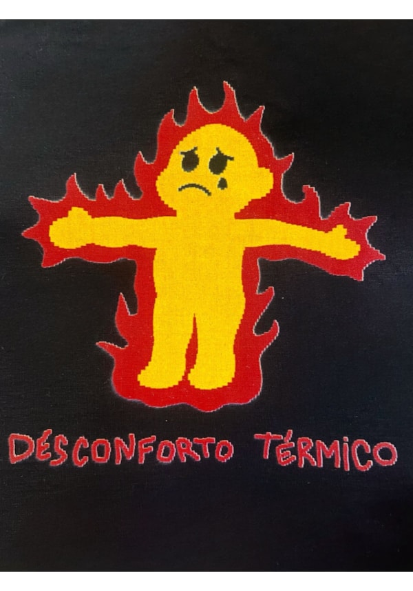 Ecobag Desconforto Térmico - Preta