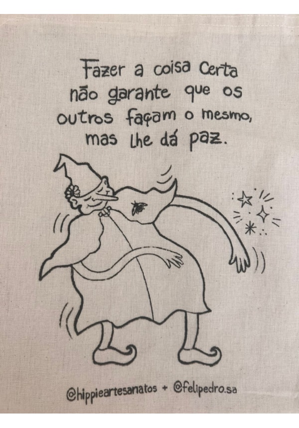 Ecobag Duenda da Paz