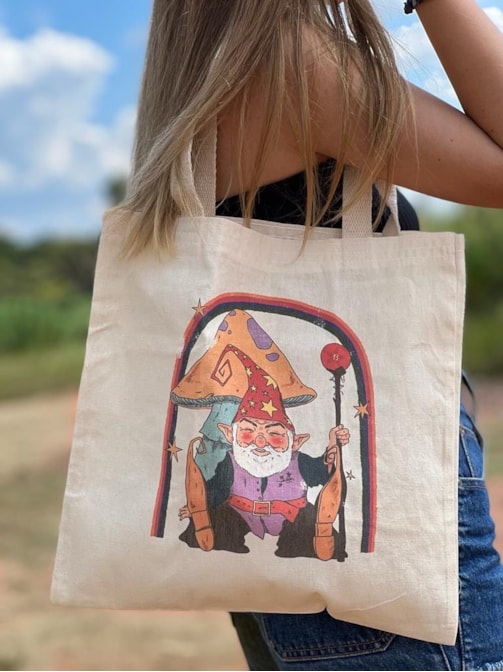 Ecobag Duende da Estrela Vermelha
