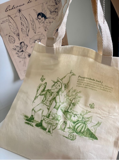 Ecobag Duende da Prosperidade