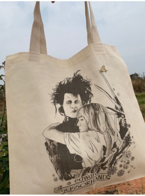 Ecobag Edward Mãos de Tesoura