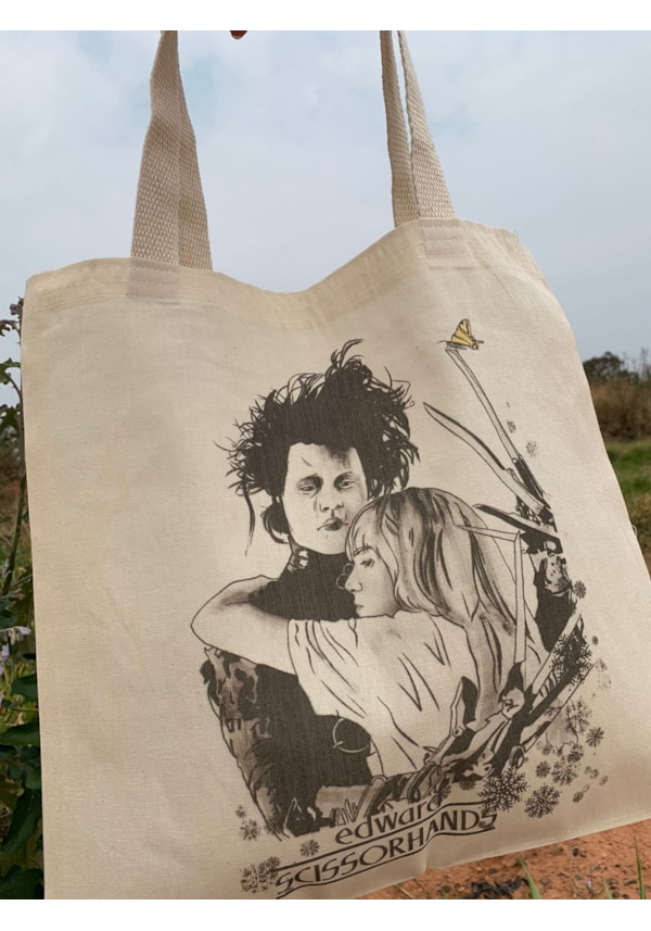 Ecobag Edward Mãos de Tesoura