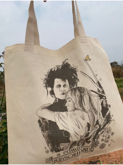 Ecobag Edward Mãos de Tesoura