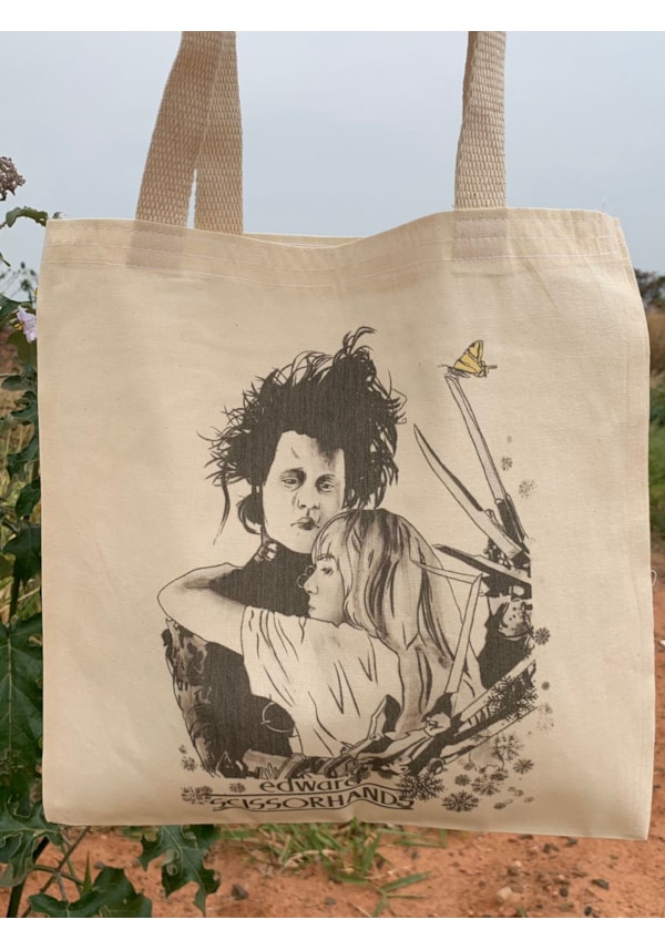 Ecobag Edward Mãos de Tesoura