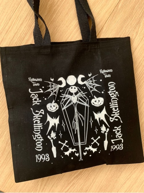 Ecobag Emo Mundo de Jack - Preta