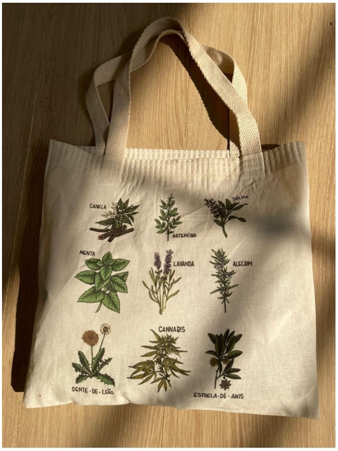 Ecobag Ervas de Bruxa — imagem 1