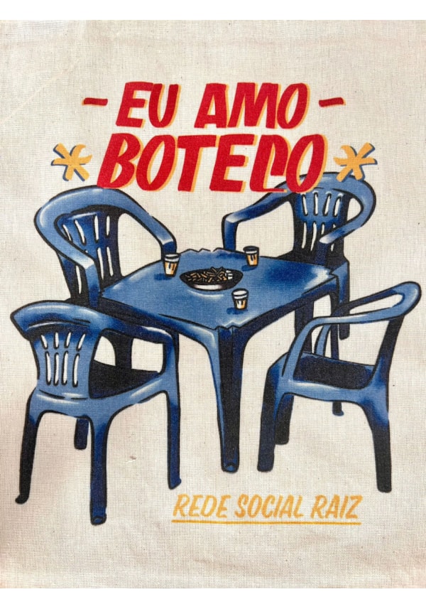 Ecobag Eu Amo Boteco