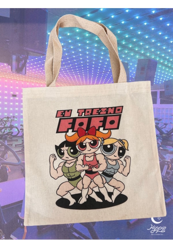 Ecobag Eu Treino Fofo