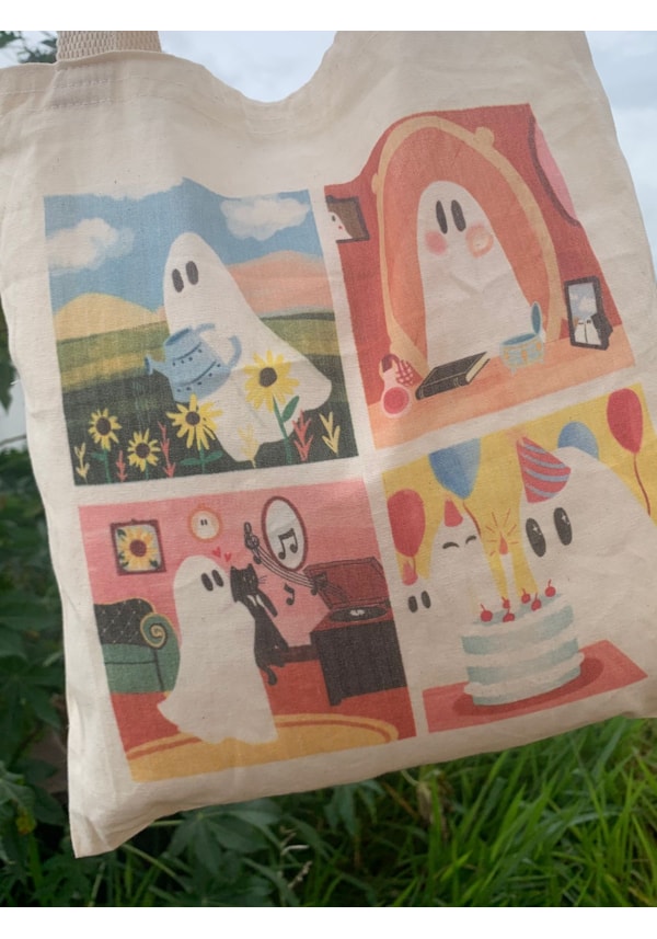 Ecobag Fantasminhas Self Care