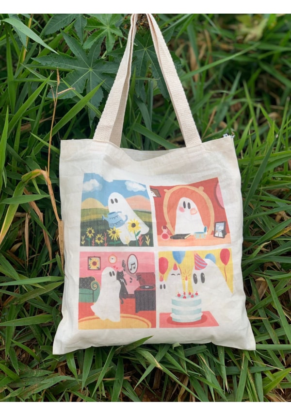 Ecobag Fantasminhas Self Care