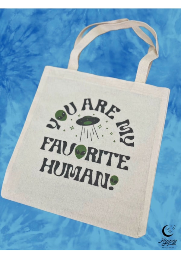 Ecobag Favorite Human Alien