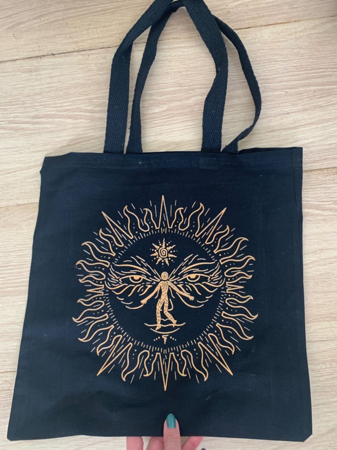 Ecobag Filho do Sol - Preta — imagem 1