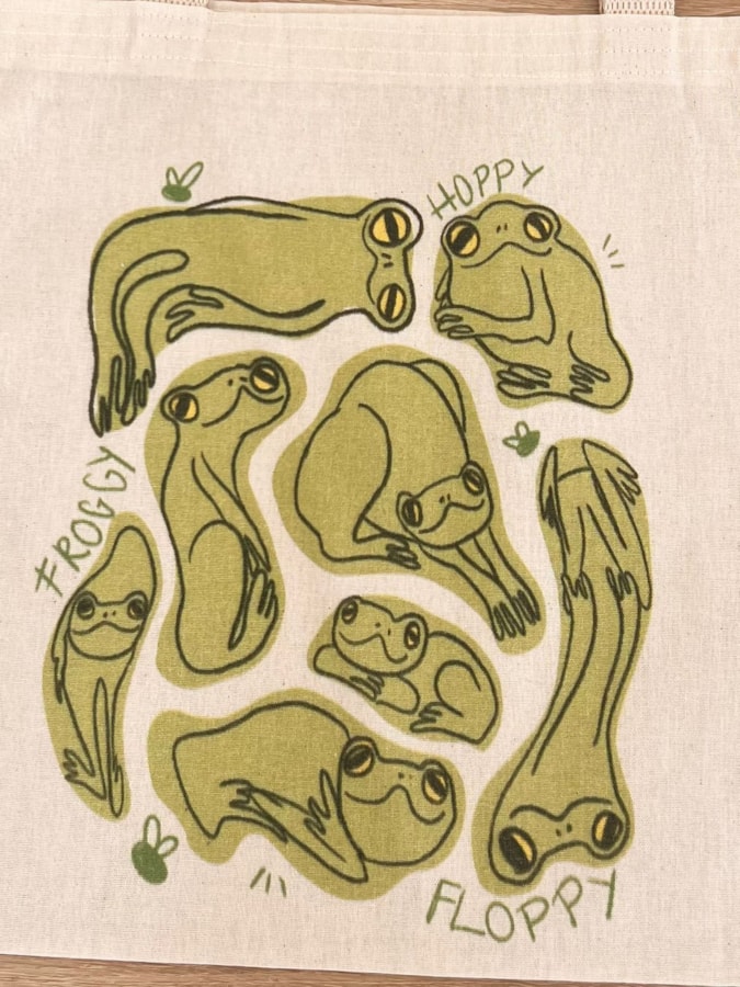 Ecobag Floppy Hoppy Froggy — imagem 2