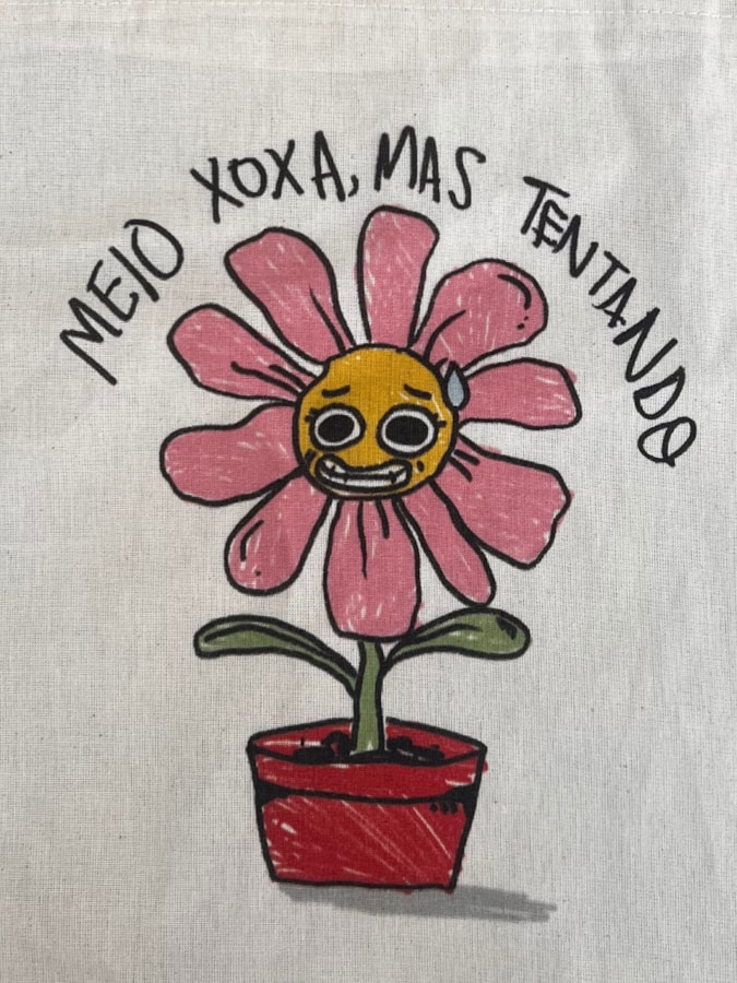 Ecobag Flor Xoxa — imagem 2