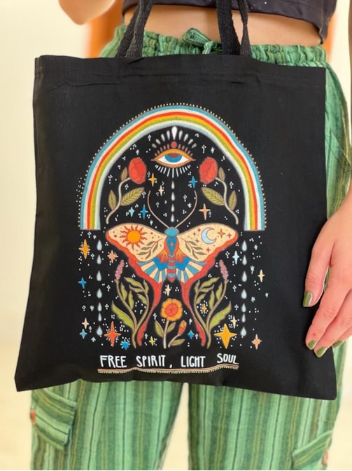 Ecobag Free Spirit - Preta