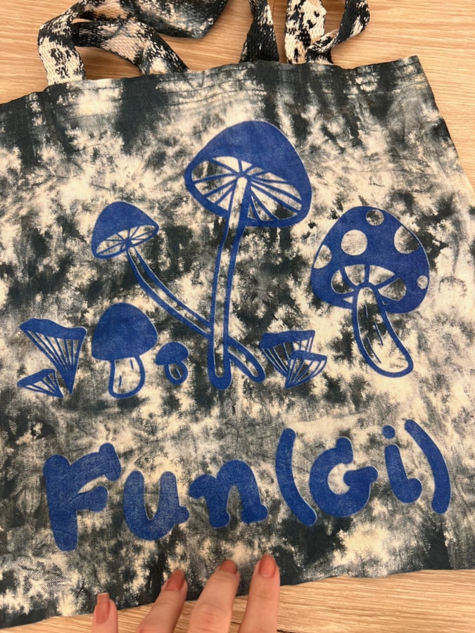 Ecobag Fungi - Tie Dye — imagem 2