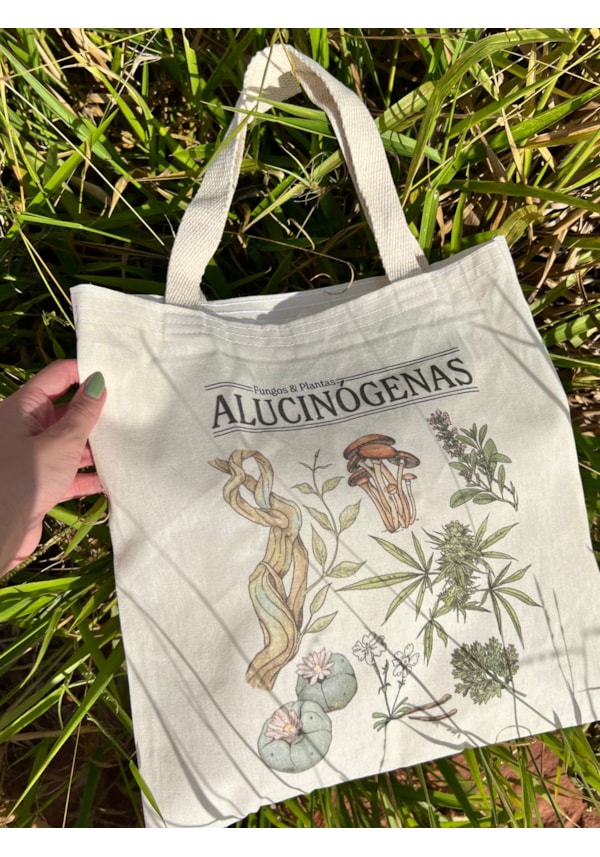 Ecobag Fungos e Plantas Alucinógenas