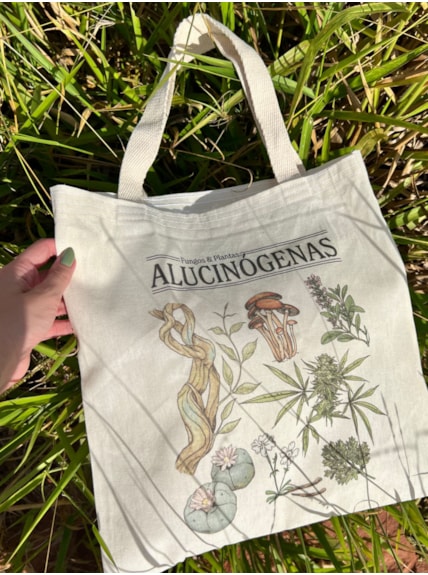 Ecobag Fungos e Plantas Alucinógenas