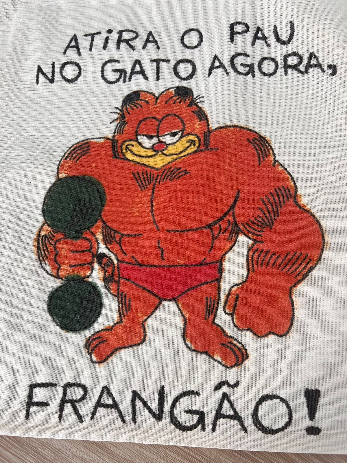 Ecobag Garfield Que Não É Frangão — imagem 2