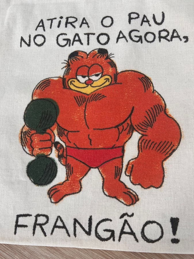 Ecobag Garfield Que Não É Frangão — imagem 2