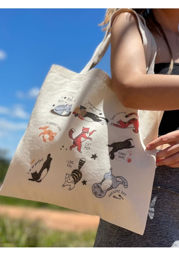Ecobag Gatinhos