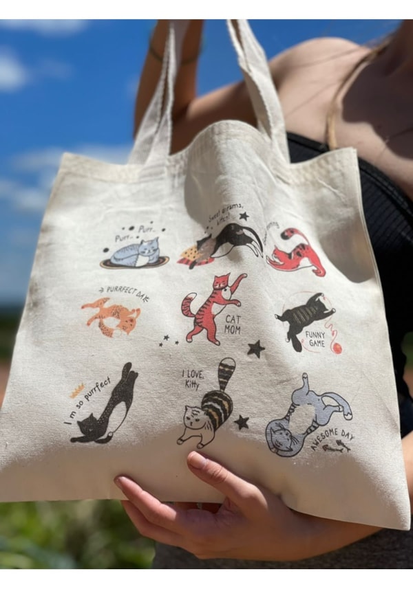 Ecobag Gatinhos