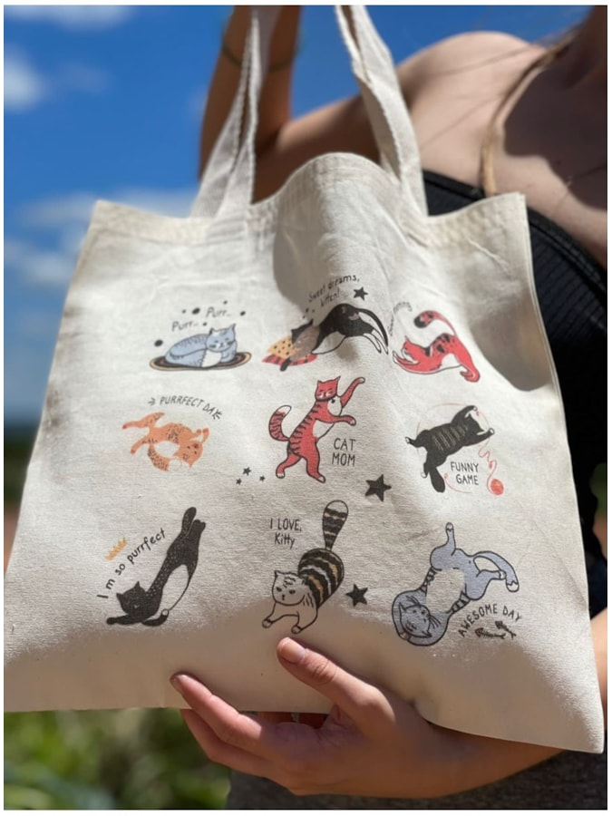 Ecobag Gatinhos — imagem 1
