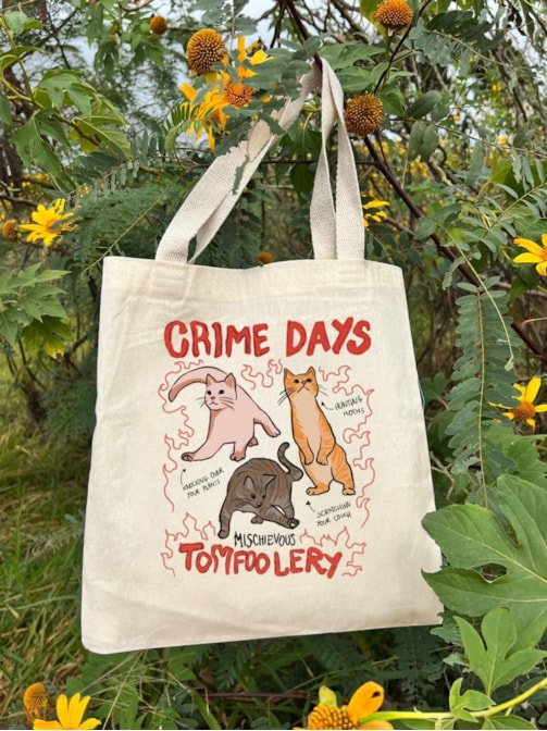 Ecobag Gatinhos Crime Days