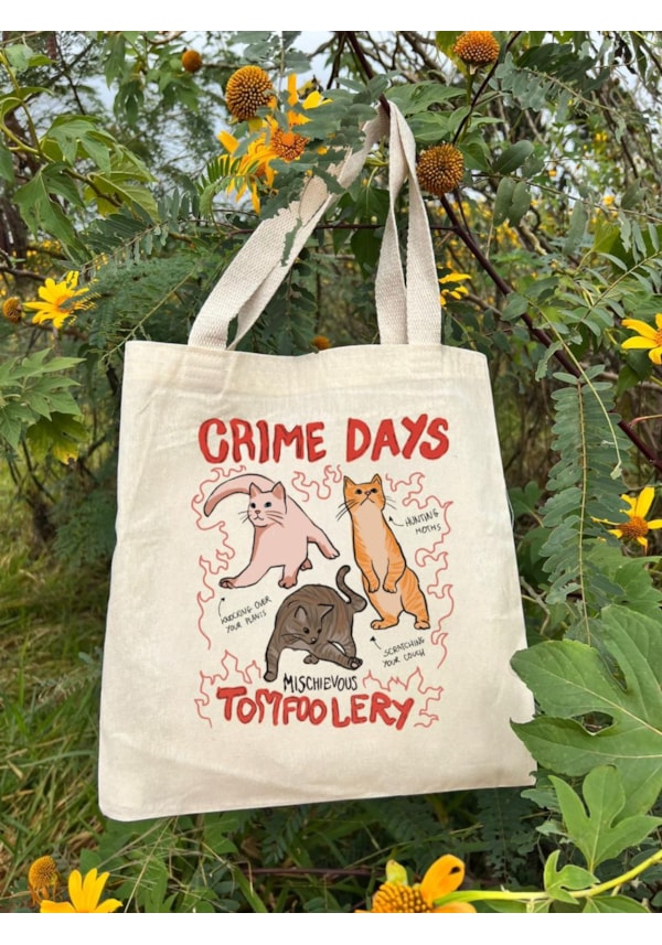 Ecobag Gatinhos Crime Days