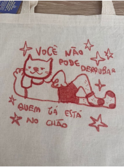 Ecobag Gato da Motivação