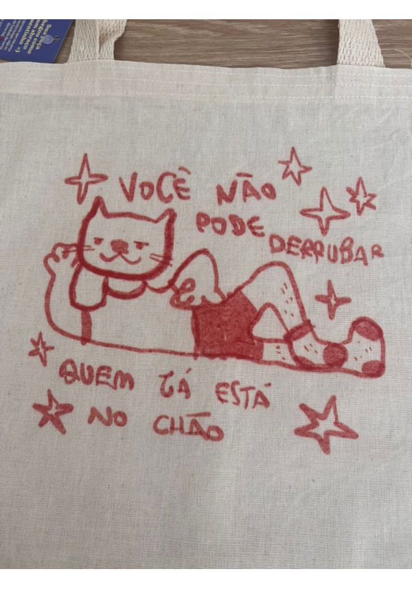 Ecobag Gato da Motivação
