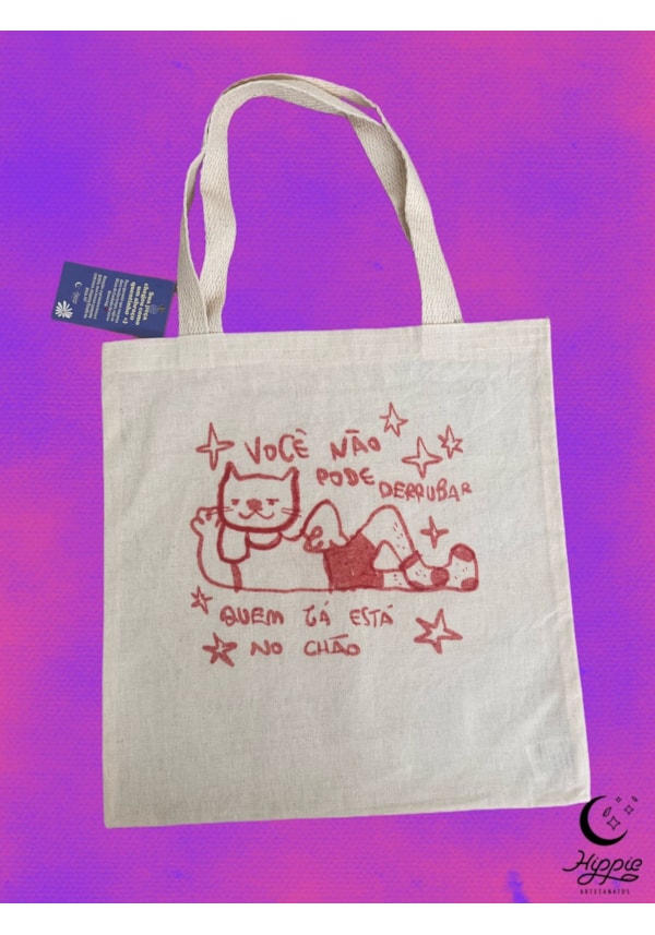 Ecobag Gato da Motivação