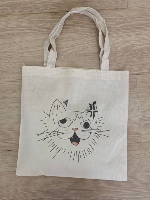 Ecobag Gato Doidinho