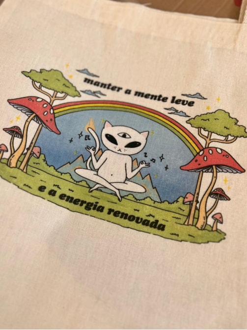 Ecobag Gato Energia
