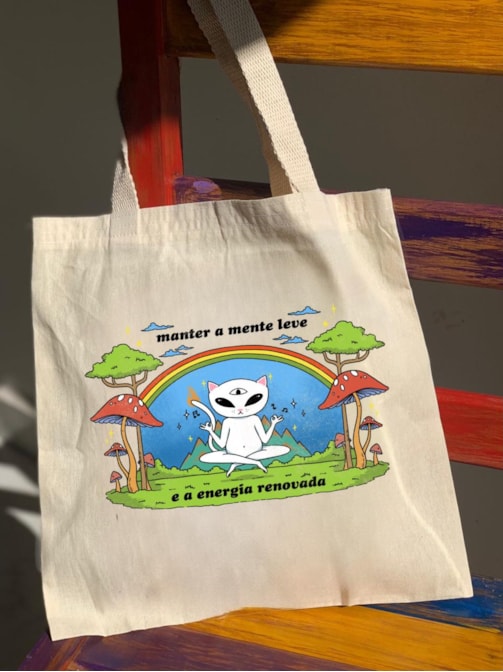 Ecobag Gato Energia