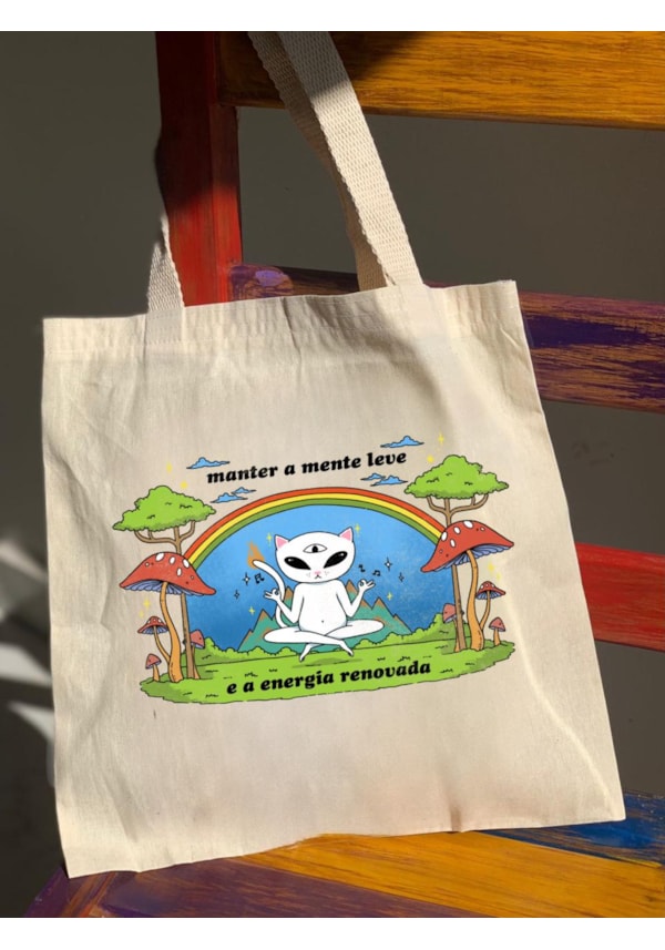 Ecobag Gato Energia