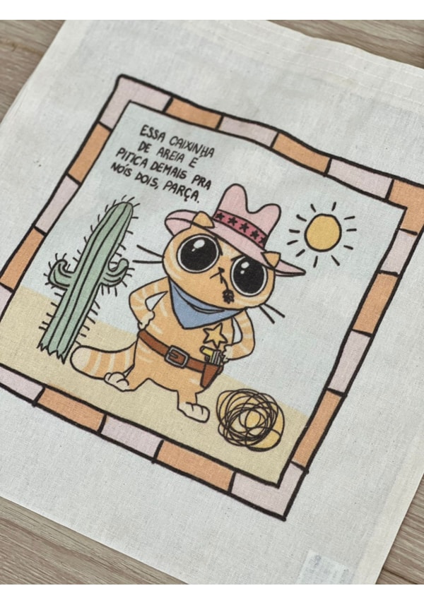 Ecobag Gato Faroeste
