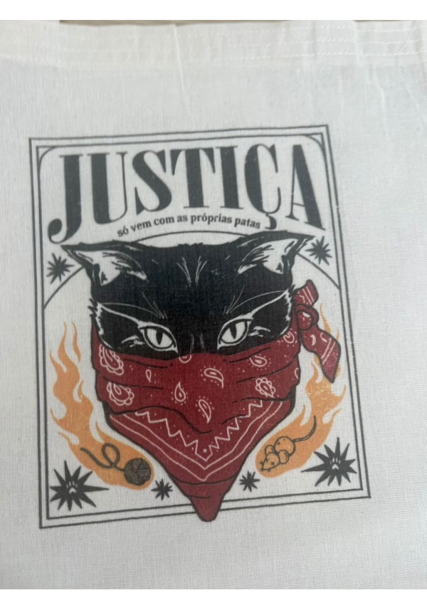 Ecobag Gato Justiceiro