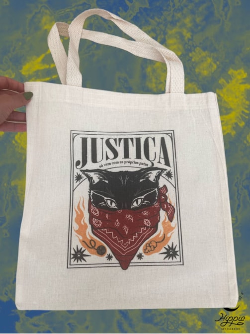 Ecobag Gato Justiceiro