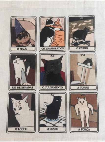 Ecobag Gatos Tarot