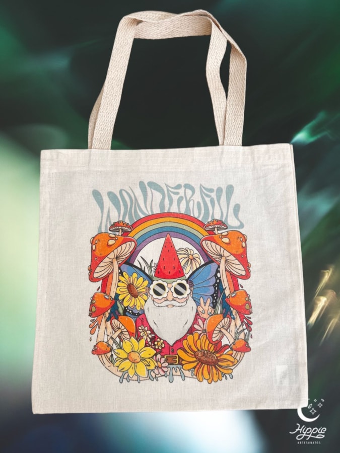 Ecobag Gnomo Wonderfull — imagem 1