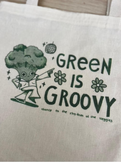 Ecobag Green is Groovy