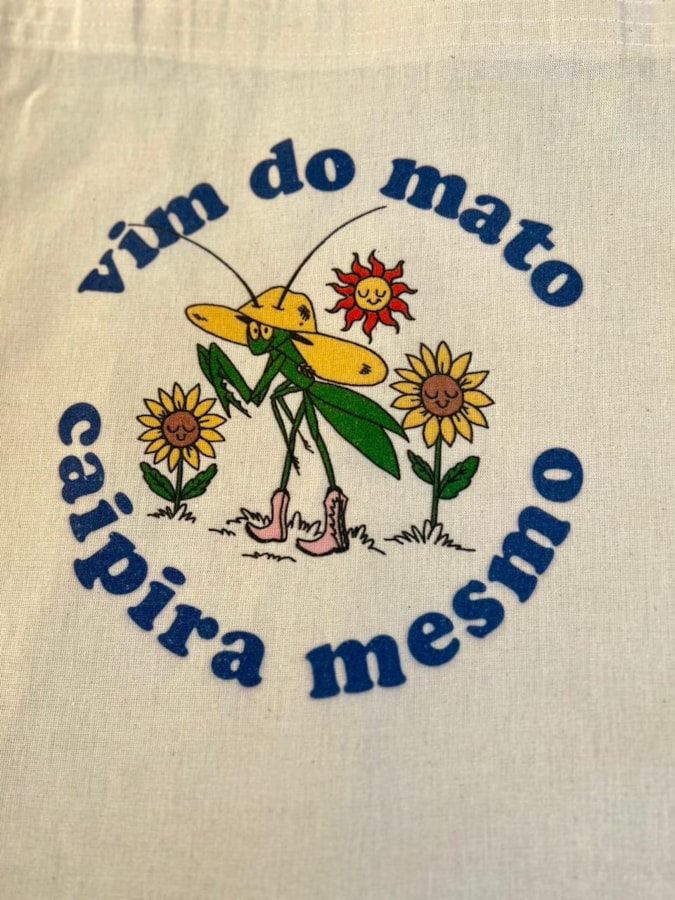Ecobag Grilo Caipira — imagem 2