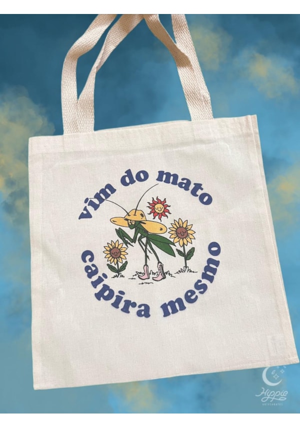 Ecobag Grilo Caipira