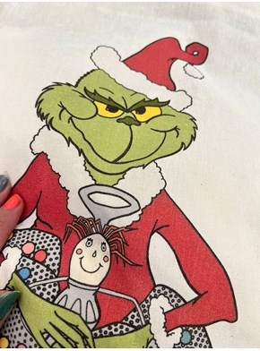 Ecobag Grinch Anjo de Natal