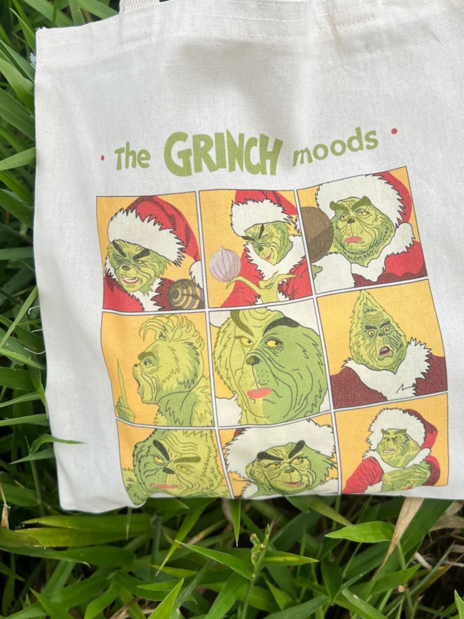 Ecobag Grinch Moods — imagem 3