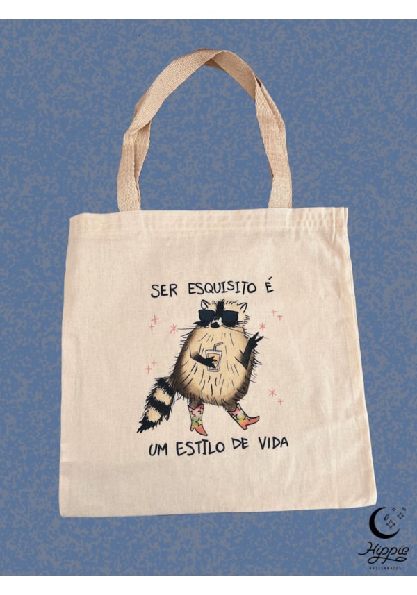 Ecobag Guaxinim Esquisito