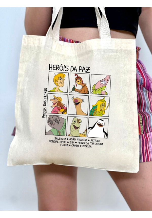 Ecobag Heróis da Paz